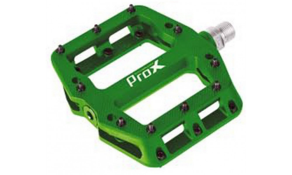 Polkimet ProX Base Pro 26 plastic Pins axle Cr-Mo green - 1
