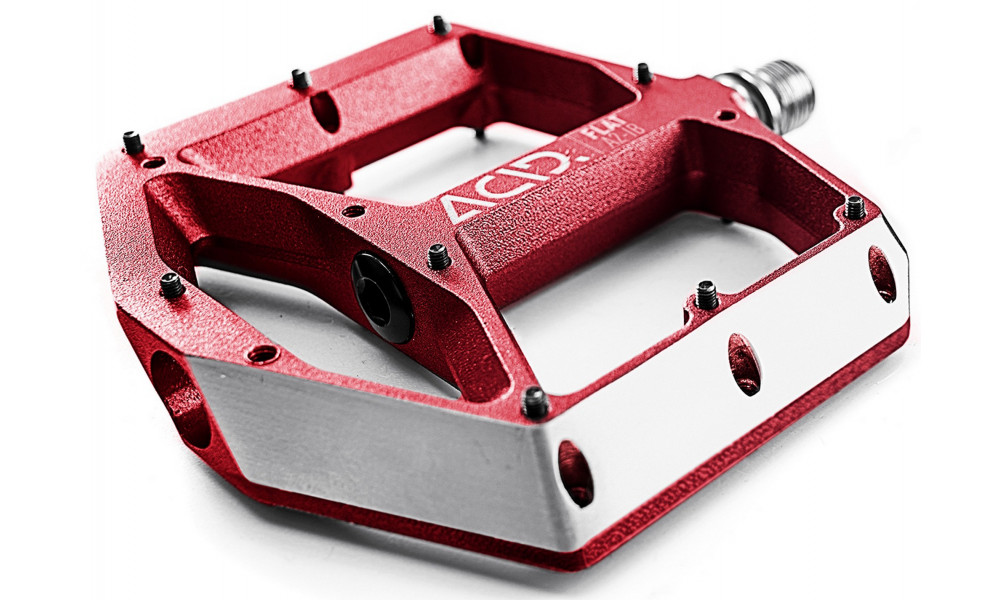 Polkimet ACID Flat A2-IB Alu red - 1