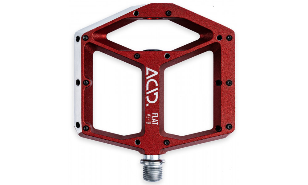 Polkimet ACID Flat A2-IB Alu red - 2