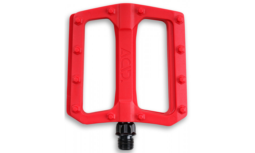 Polkimet ACID Flat C3-ZP plastic red - 2