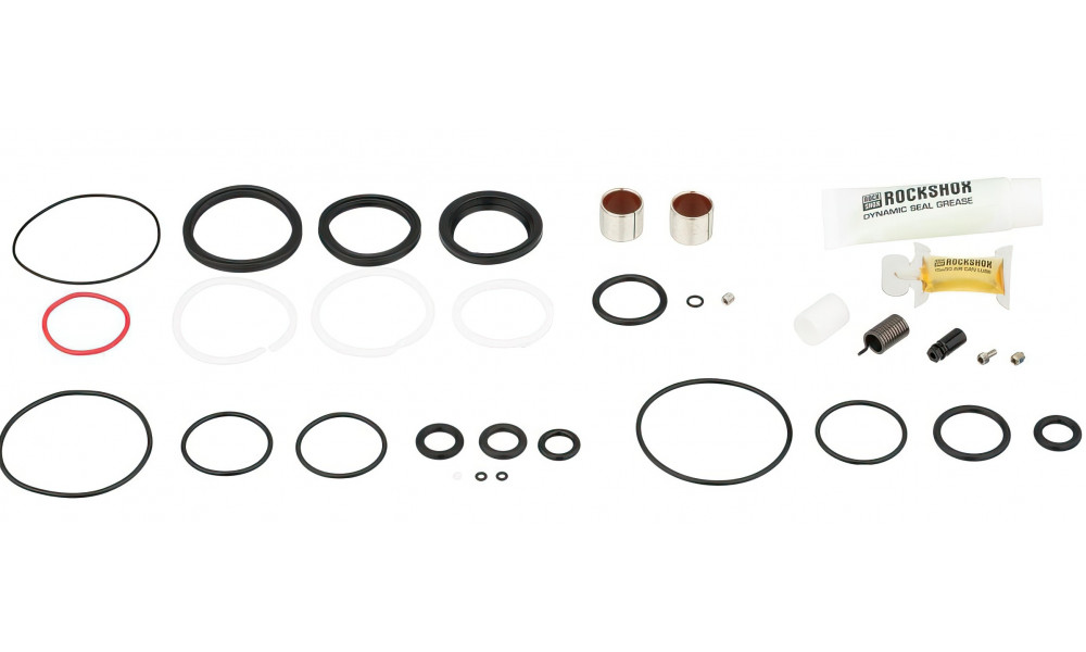 Takaiskunvaimentimen korjaussarja Rockshox Deluxe/Deluxe Remote A1/B2 2017-2020/Deluxe NUDE B1+ 2019+ 200h (1 year) 