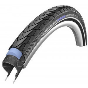 Rengas 20" Schwalbe Marathon Plus HS 348 Perf Wired 47-406 Black-Reflex