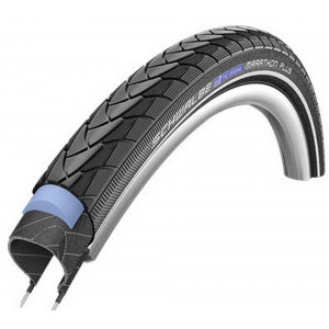 Rengas 28 x 1 1/2" Schwalbe Marathon Plus HS 348 Perf Wired 40-635 Black-Reflex