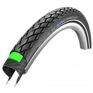 Rengas 28" Schwalbe Marathon HS 420 Perf Wired 50-622 / 29x2.00 Black-Reflex