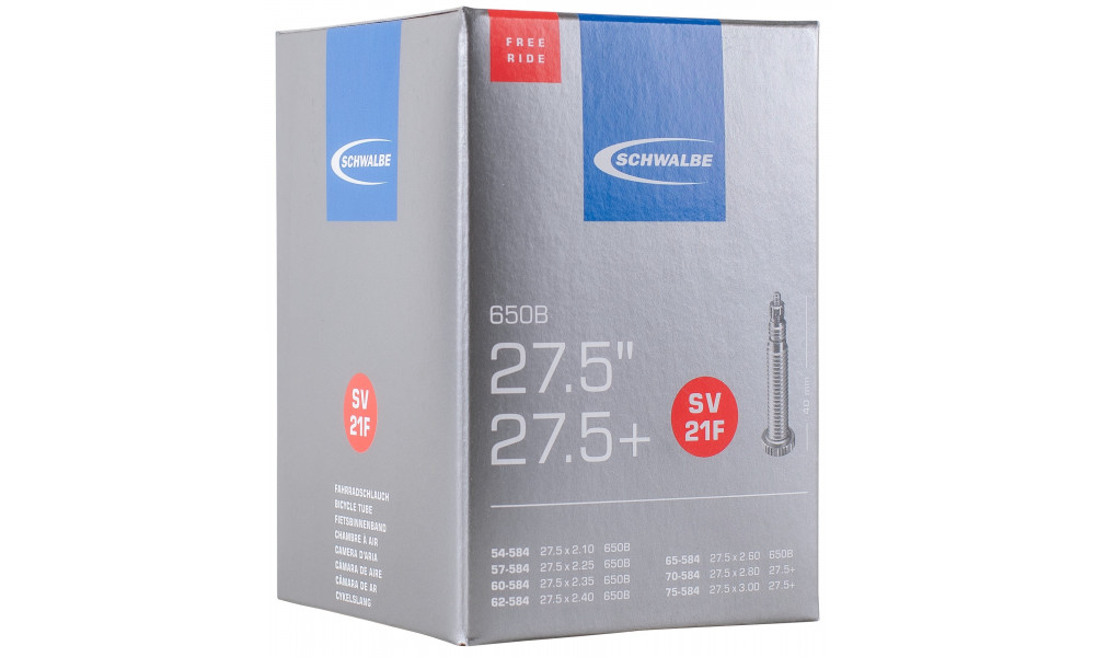 Sisäkumi 27.5"/650B Schwalbe SV21F ExtraLight (40/62-584) - 1