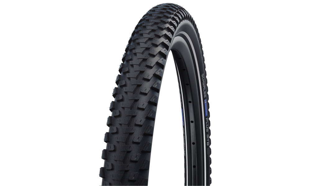 Rengas 26" Schwalbe Marathon Plus MTB HS 468 Perf Wired 54-559 / 26x2.10 Black-Reflex - 1