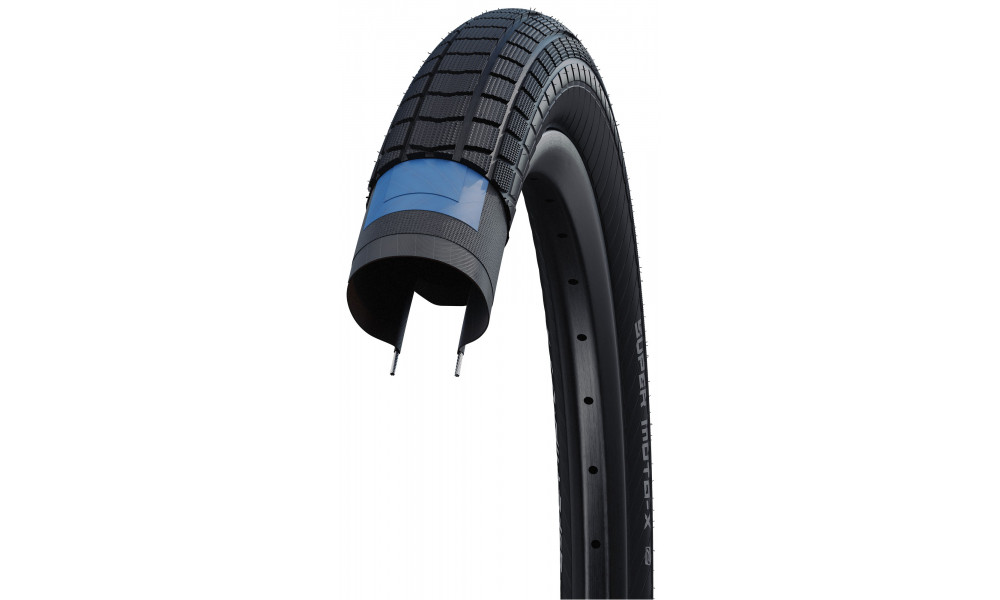 Rengas 27.5" Schwalbe Super Moto-X HS 430 Perf Wired 70-584 Black - 3