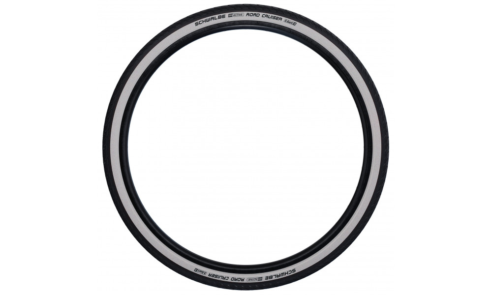 Rengas 28" Schwalbe Road Cruiser HS 484 Active Wired 42-622 / 28x1.60 Whitewall-Reflex - 2