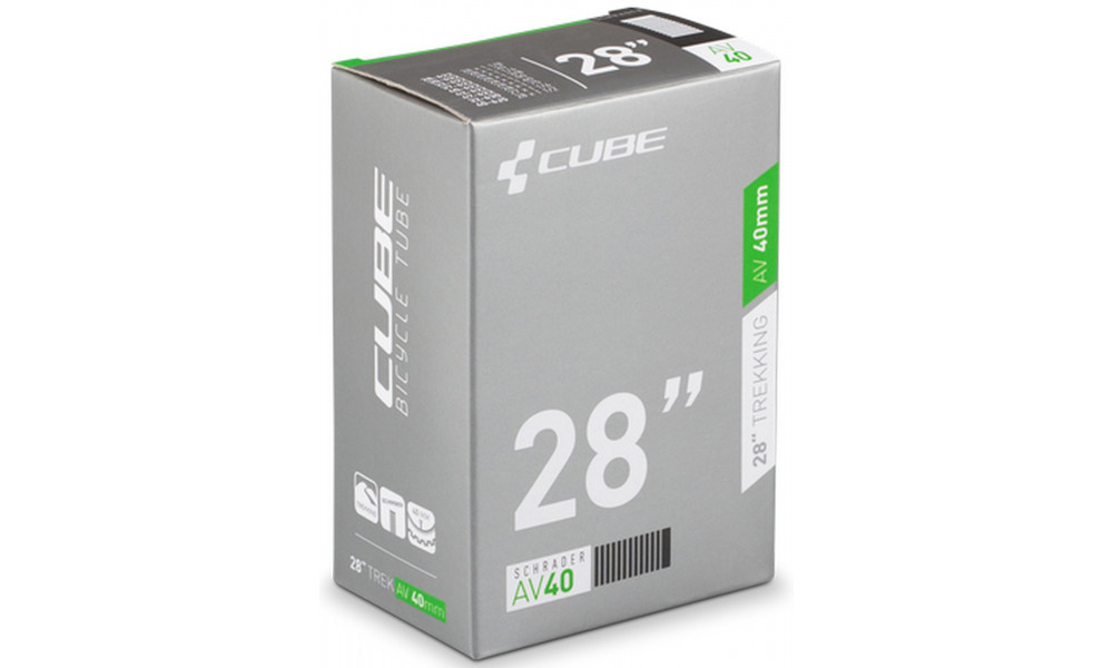 Sisäkumi 28" Cube Trekking AV 40mm 28/47-622/635 - 1