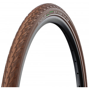 Rengas 28" Schwalbe Delta Cruiser Plus HS 431 Active Wired 37-622 / 28x1.40 Brown-Reflex