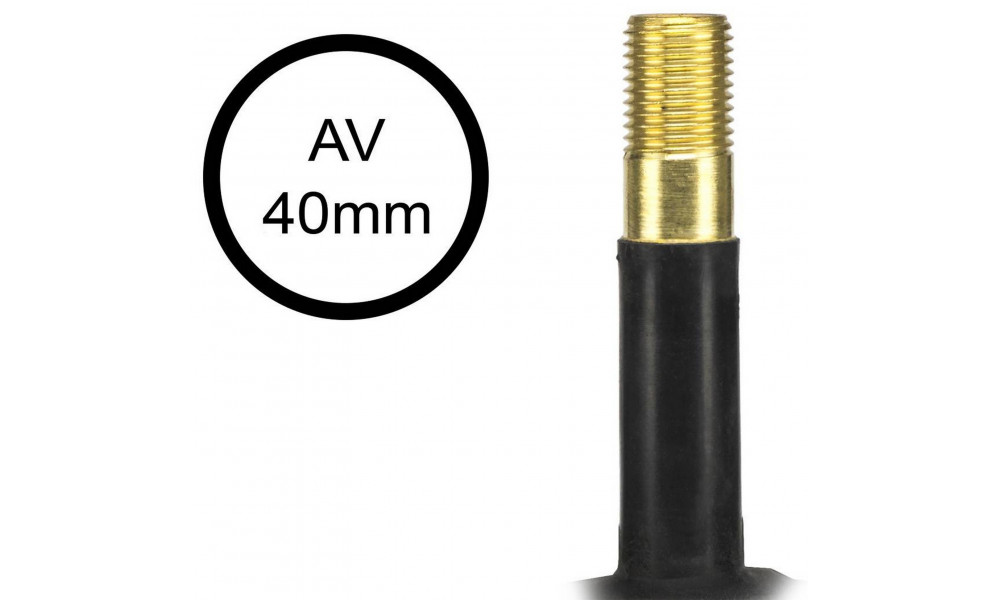 Sisäkumi Azimut 14 x 1.75/2.125 AV 40mm (1001) - 2