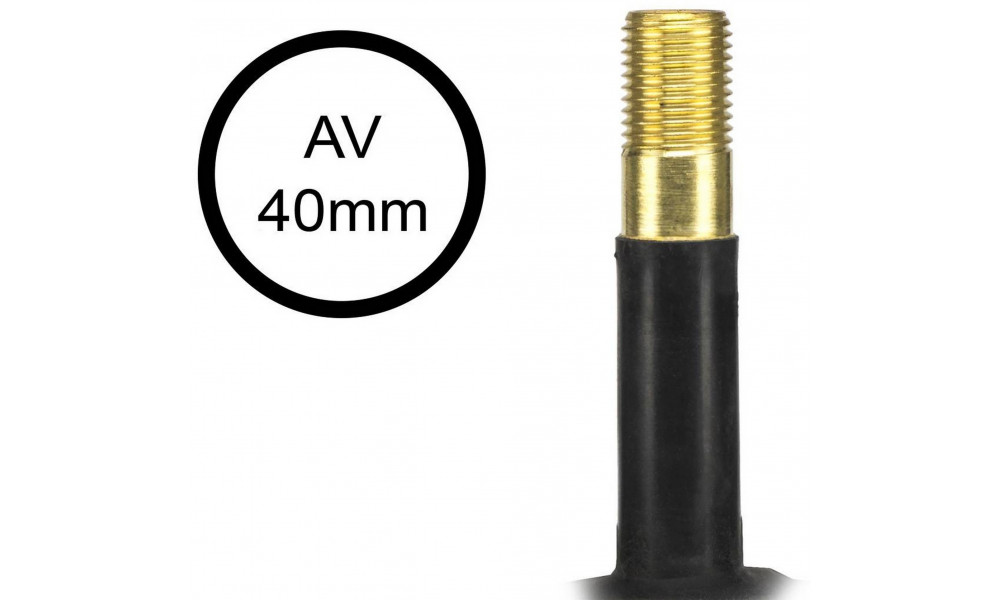 Sisäkumi Azimut 20 x 1.75/2.125 AV 40mm (1002) - 2