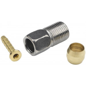 Jarrulevyn oliivimutteri ja inserttiruuvi Shimano SM-BH59 with bolt