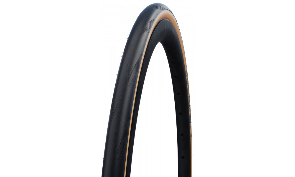 Rengas 28" Schwalbe One Tubeless Easy HS 462 Perf Fold 25-622 / 700x25C Addix Classic-Skin - 1
