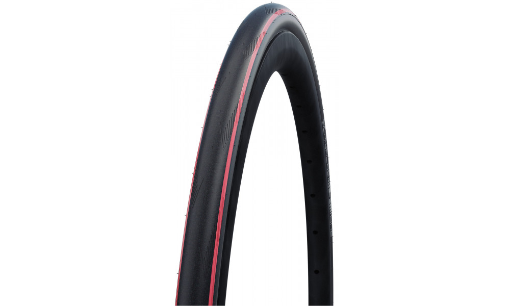 Rengas 28" Schwalbe One Tube Type HS 464A, Perf Fold. 25-622 / 700x25C Addix Red Strips 