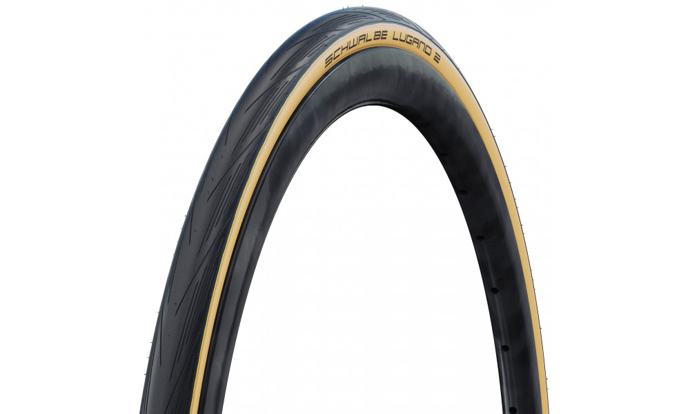 Rengas 28" Schwalbe Lugano II HS 471 Active Wired 25-622 / 700x25C Classic-Skin - 1