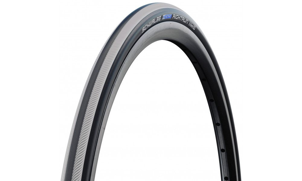 Rengas 26" Schwalbe Rightrun HS 387 Active Wired 28-559 / 26x1.10 Grey - 1