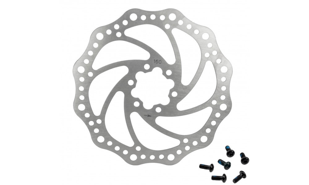 Jarrulevyt Saccon 160MM 6-bolt - 2