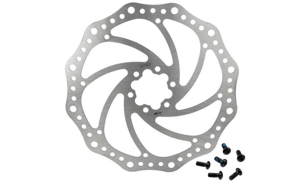 Jarrulevyt Saccon 180MM 6-bolt - 2