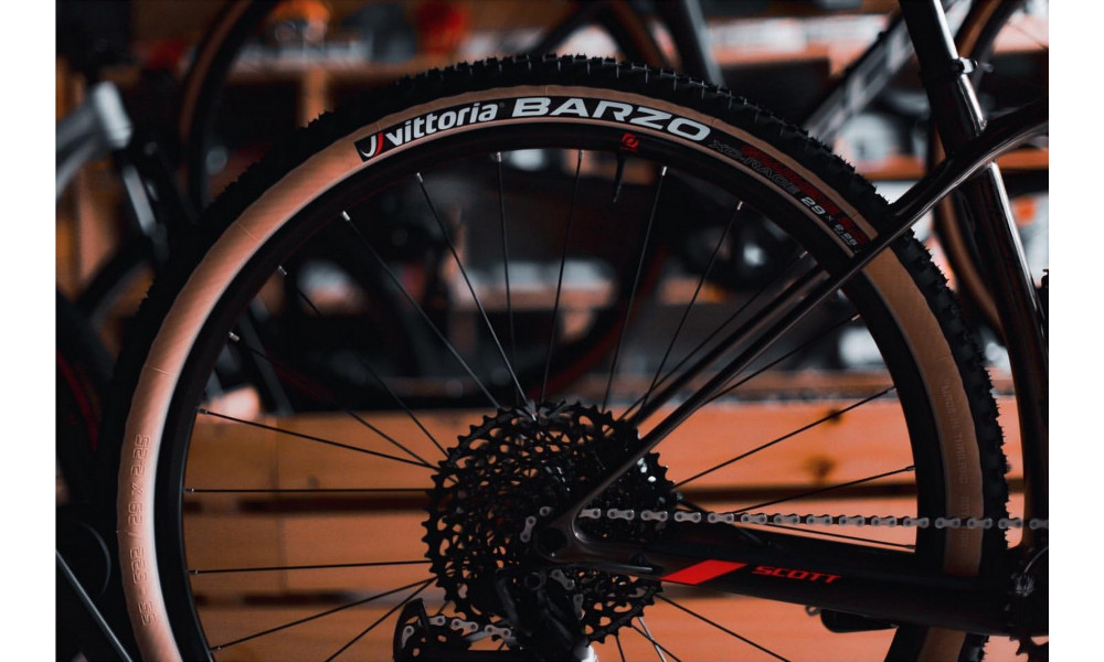 Rengas 29" Vittoria Barzo TLR Fold 29x2.25 / 55-622 tan - 11