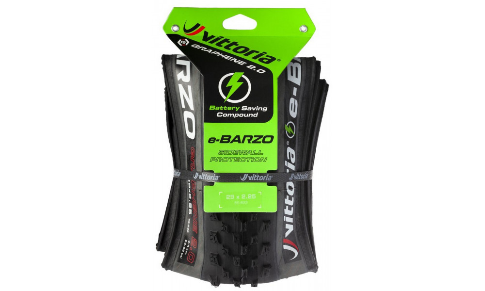 Rengas 29" Vittoria e-Barzo TNT Fold 29x2.25 / 55-622 anthracite - 2