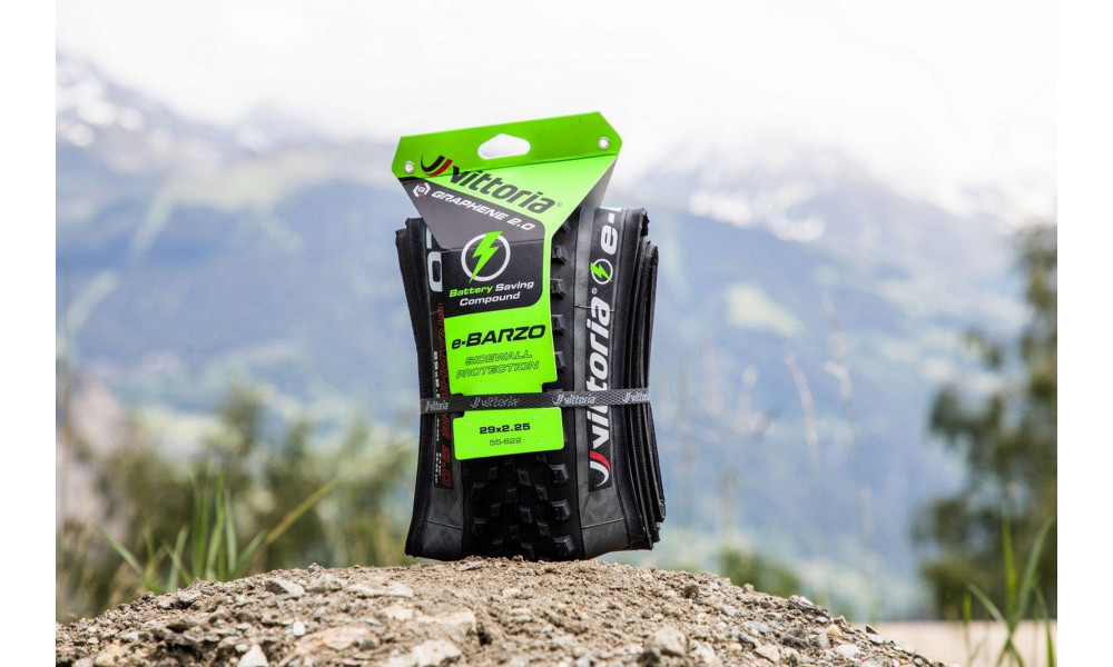 Rengas 29" Vittoria e-Barzo TNT Fold 29x2.25 / 55-622 anthracite - 3