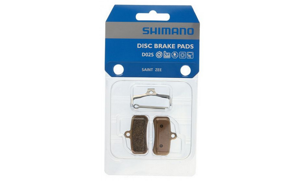 Levyjarrupalat Shimano D02S Metal - 2