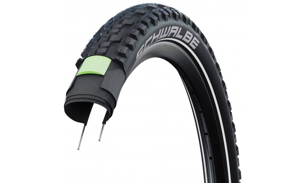 Rengas 29" Schwalbe Johnny Watts HS 604 Perf Wired 60-622 / 29x2.35 DD Addix Black-Reflex - 3