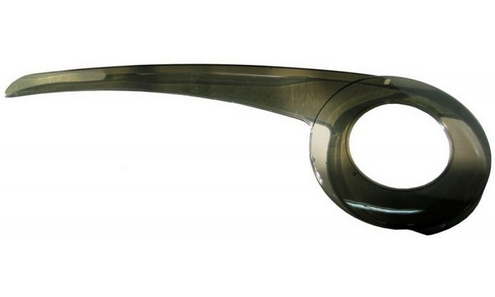 Ketjusuoja plastic transparent 38T 520mm with bracket 