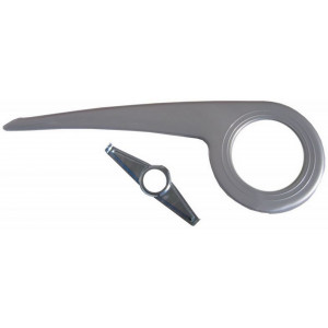 Ketjusuoja 36/38T fi35 with bracket silver