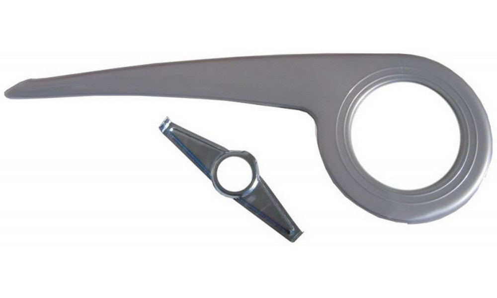 Ketjusuoja 36/38T fi35 with bracket silver 