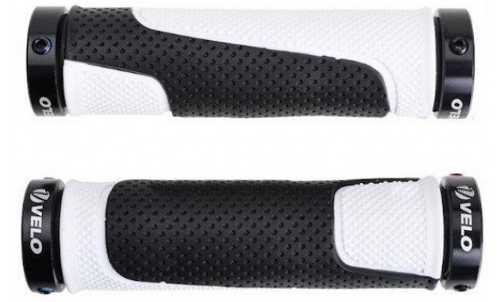 Kädensijat Velo ProX VLG-776AD3 129mm GEL Lock-on black-white - 1
