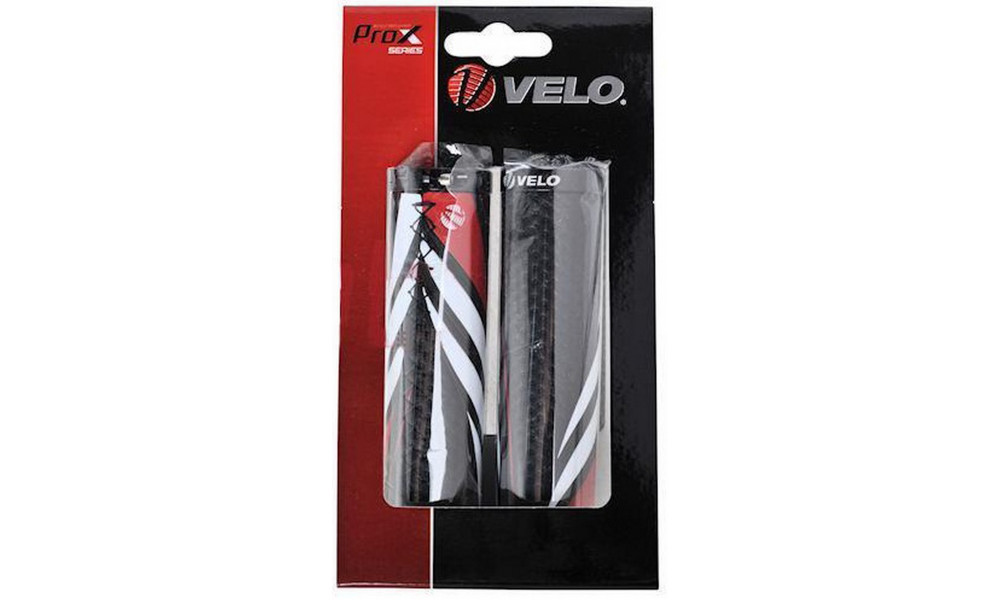 Kädensijat Velo ProX VLG-851AD3 130mm GEL Lock-on black-red - 2