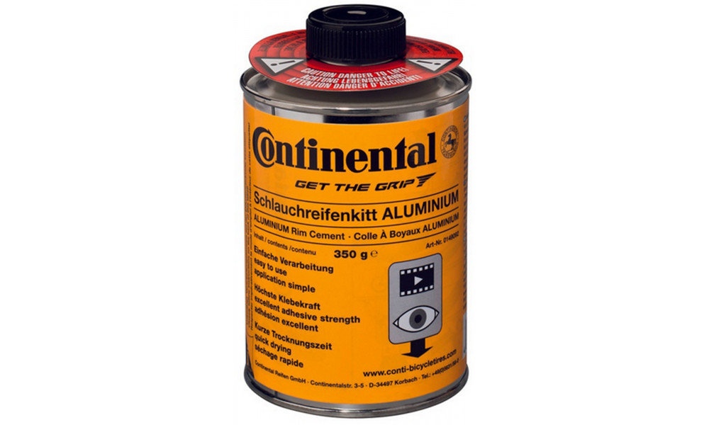 Tuubiliima Continental Rim cement, 350g can 