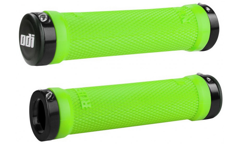 Kädensijat ODI Ruffian MTB Lock-On Bonus Pack Lime Greeen/Black 