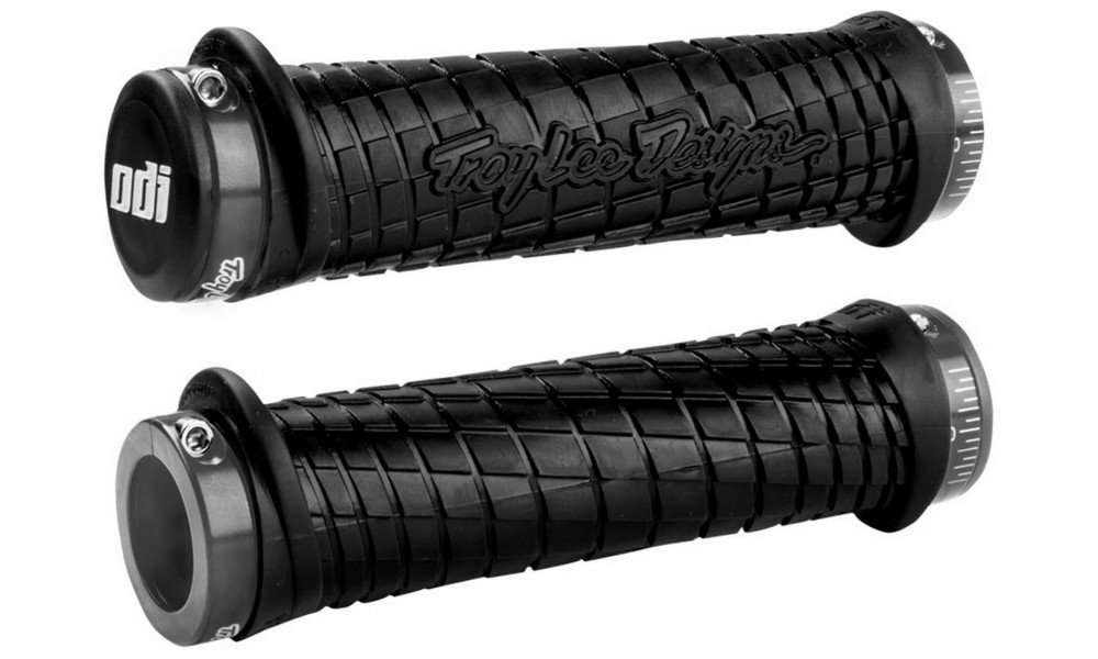 Kädensijat ODI Troy Lee Designs Signature MTB Lock-On Black/Grey 