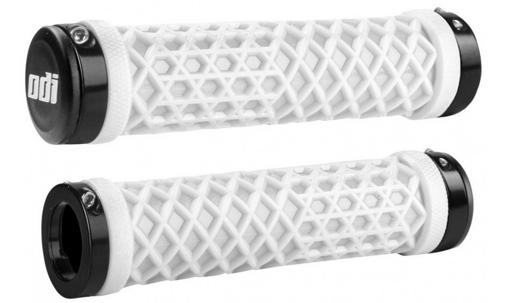 Kädensijat ODI Vans® Lock-on Grips White/Black 
