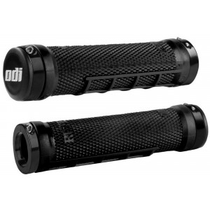 Kädensijat ODI Ruffian MX MTB Lock-On Bonus Pack Blacck/Black