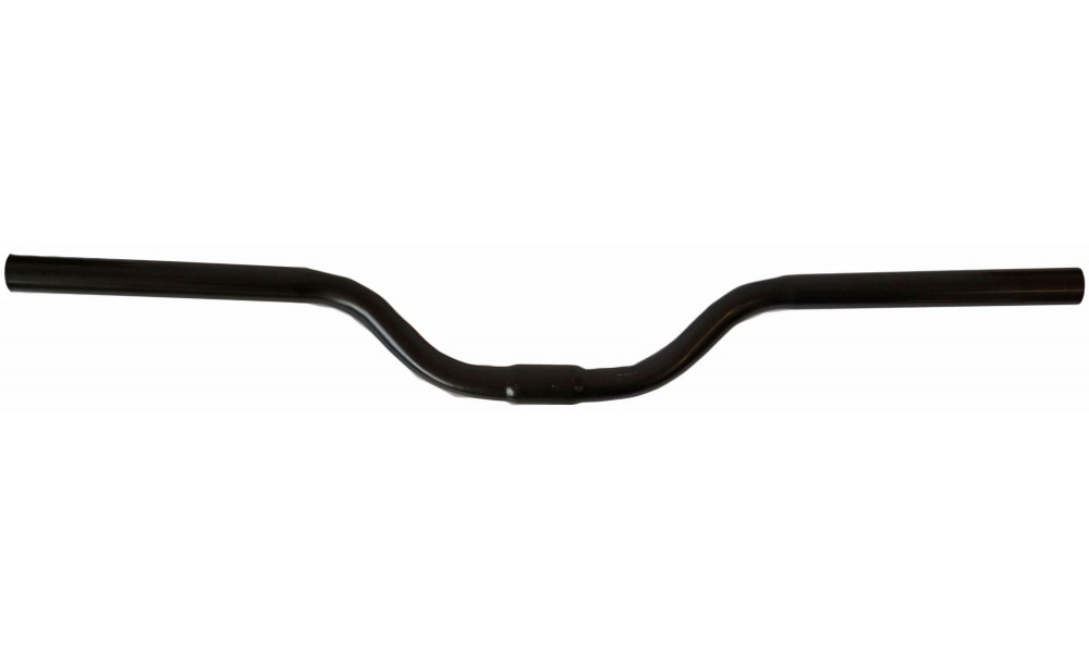 Ohjaustanko Azimut Trek steel 620x25.4mm rise-60mm black - 1