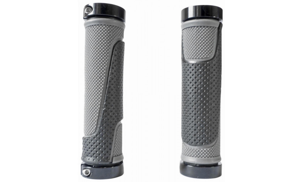 Kädensijat Azimut Dual Sport 2xLukko 130mm black/grey (1002) - 3