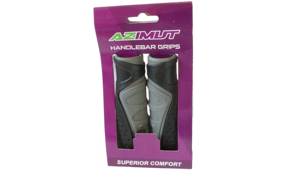 Kädensijat Azimut Wave Ergo Dual 135mm black/grey (1004) - 2