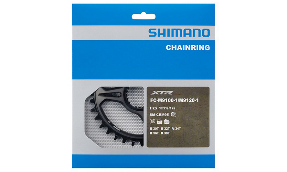 Eturatas Shimano XTR SM-CRM95 34T - 2