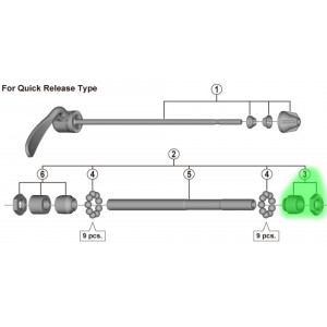 Kartio Shimano FH-TX500 right