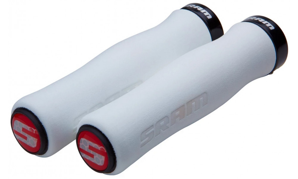 Kädensijat SRAM 129mm Contour Foam Lock-on single clamp white-black 