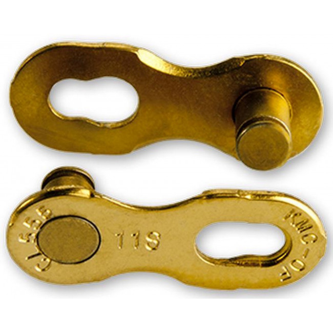 Ketjulukko KMC MissingLink 11R Ti-N Gold (2 pcs.)