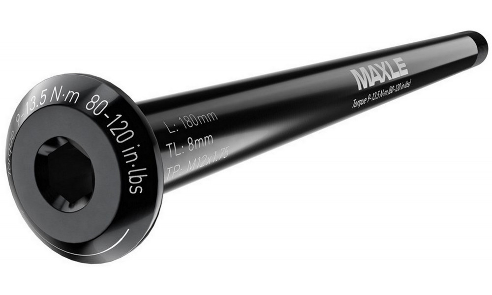 Takanavan akseli RockShox Maxle Stealth MTB 12x148mm M12x1.0mm - 1
