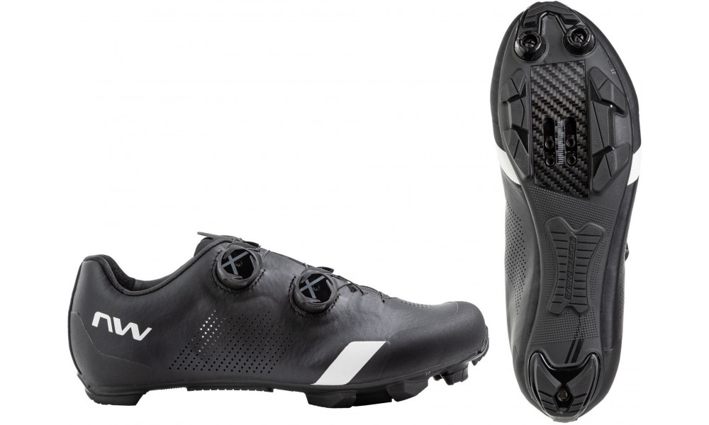 Pyöräilykengät Northwave Striker Wide 4 MTB XC black-light grey - 1