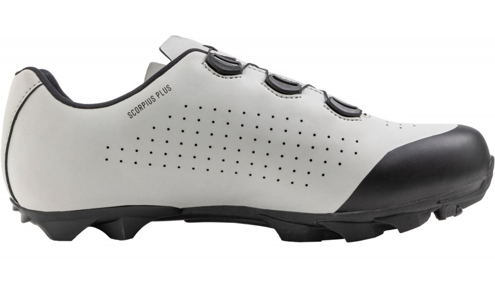 Pyöräilykengät Northwave Scorpius Plus 4 MTB XC light grey-black - 2