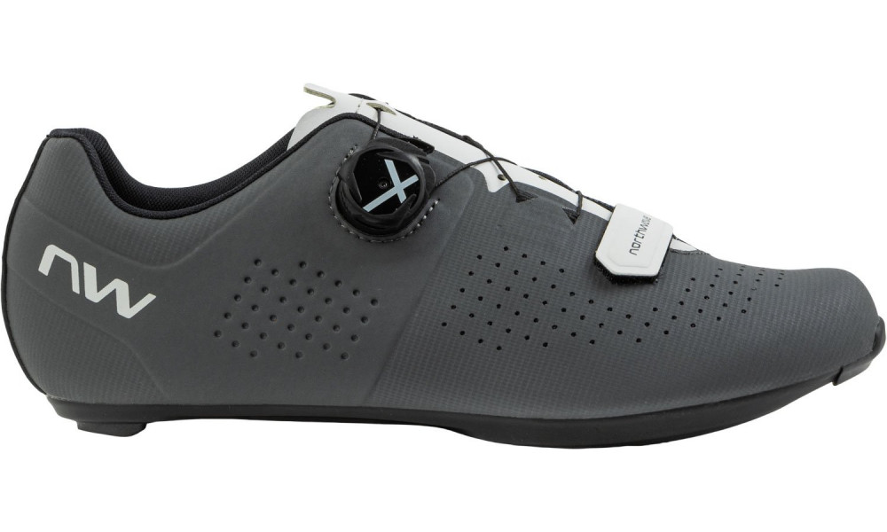 Pyöräilykengät Northwave Typhoon Road dark grey-light grey - 4