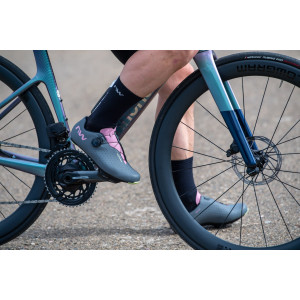 Pyöräilykengät Northwave Sonic Plus Road dark grey-dusty malva